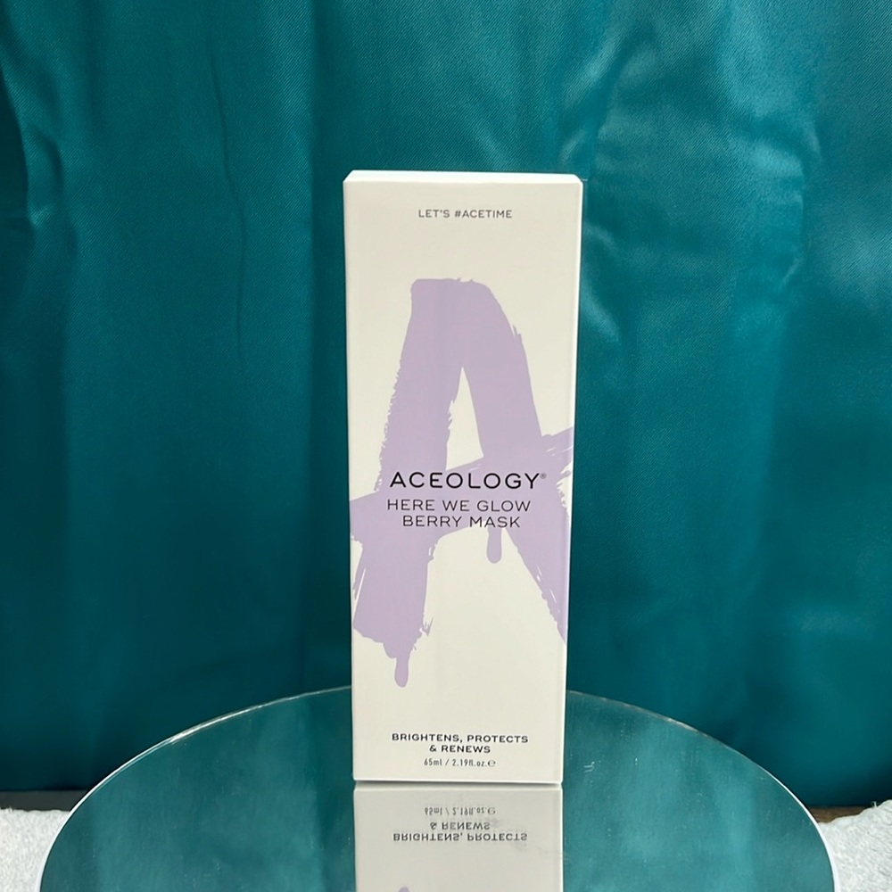 Aceology here we glow berry mask